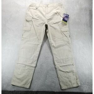 5.11 Tactical Pants Mens 38x36 Tan‎ Cargo Straight Khakis Ripstop Tactical Twill